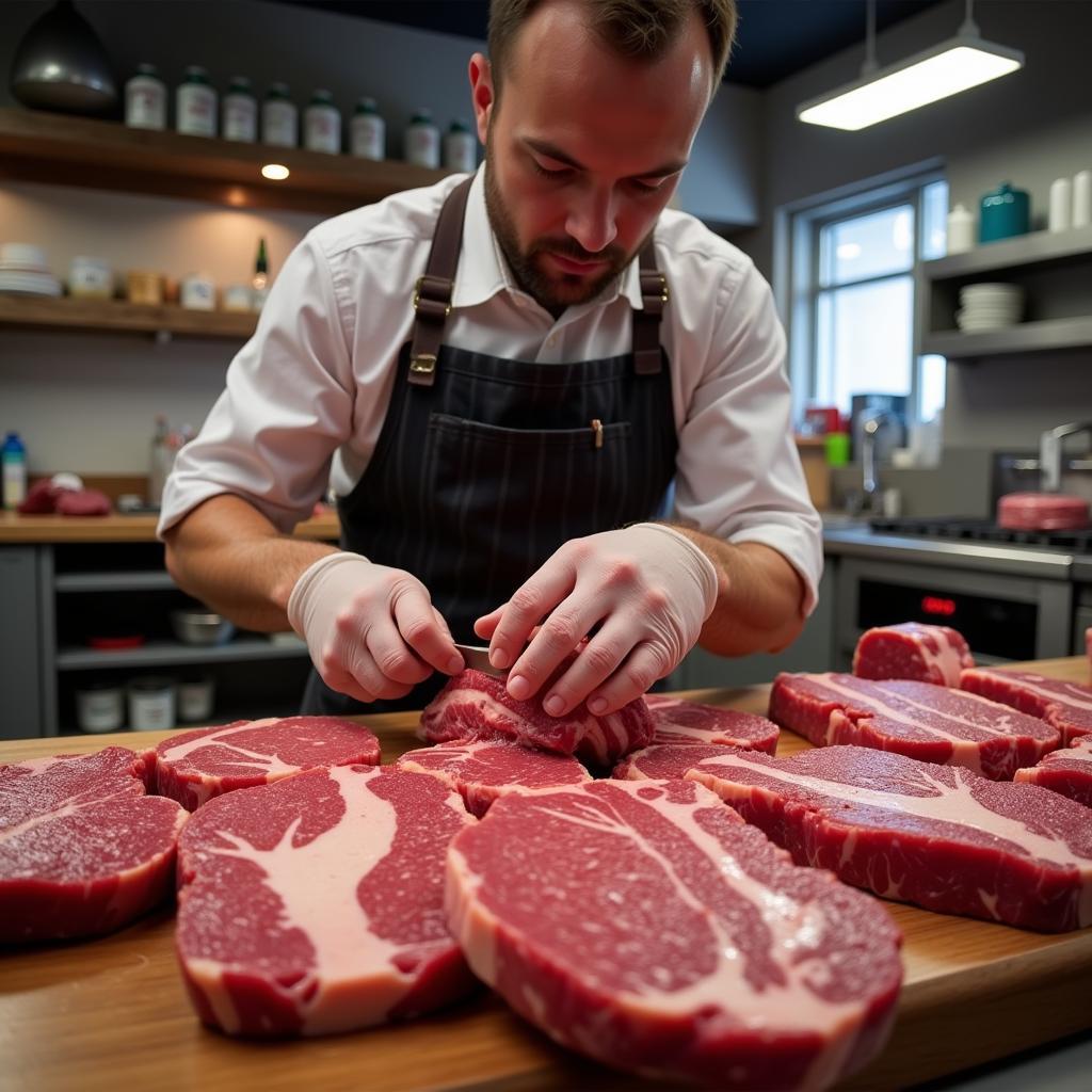 Selecting High-Quality Beef for Trevor Burger Production