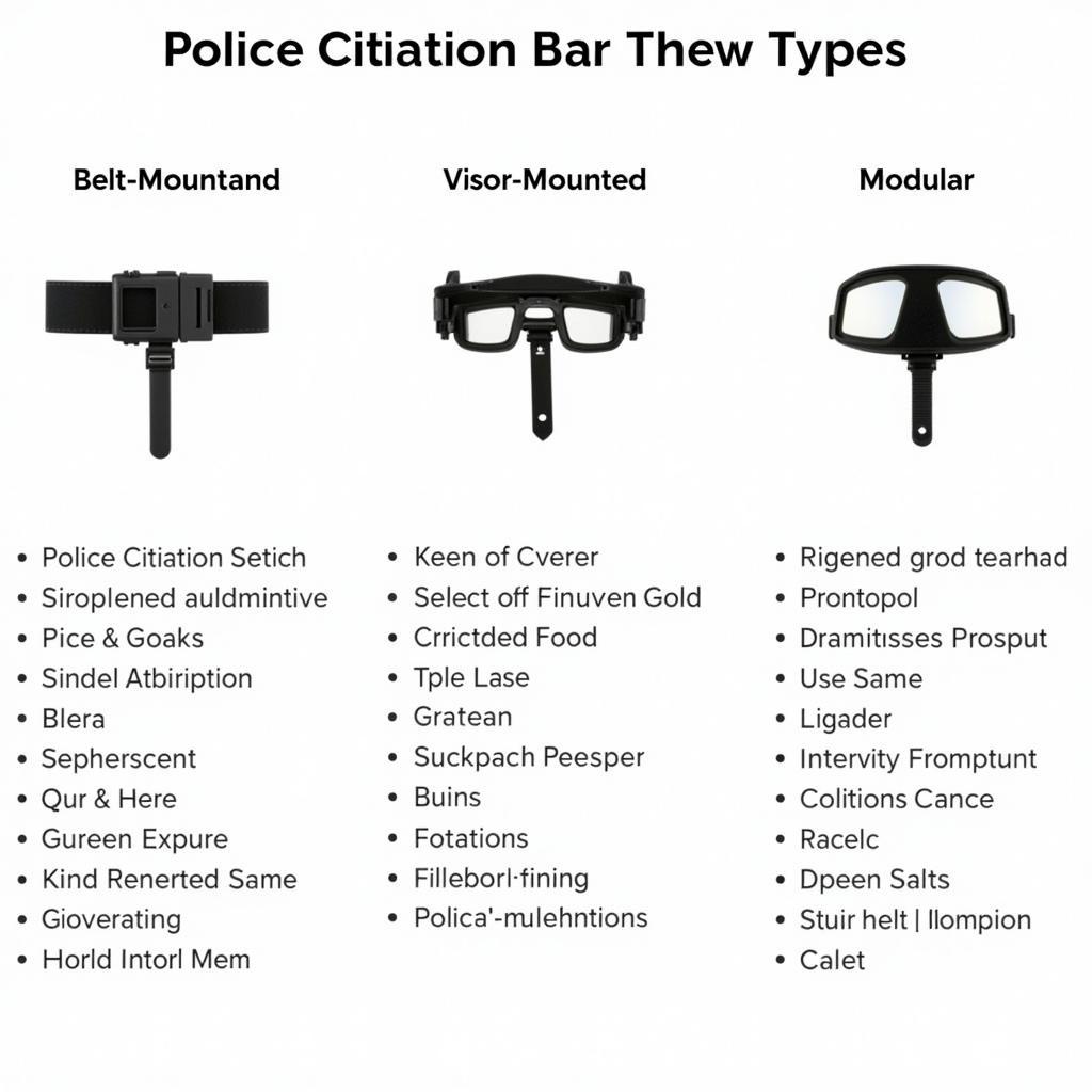 Different Types of Citation Bar Holders