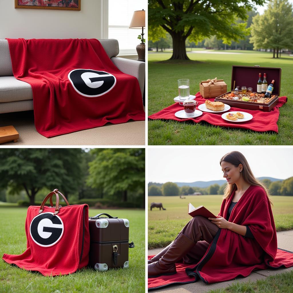 University of Georgia Blankets for Everyday Use