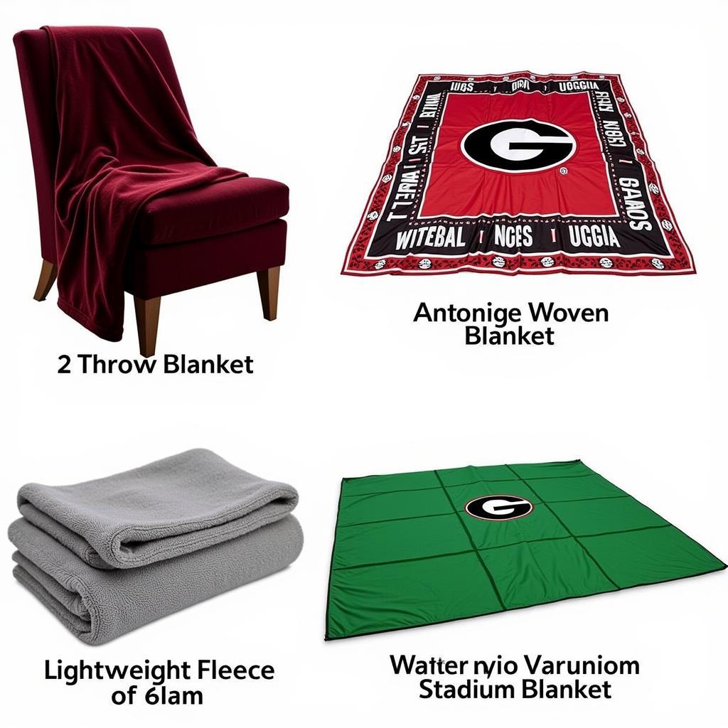 Types of University of Georgia Blankets