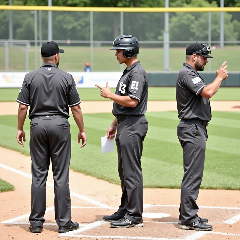 Umpire Hand Signals in Baseball