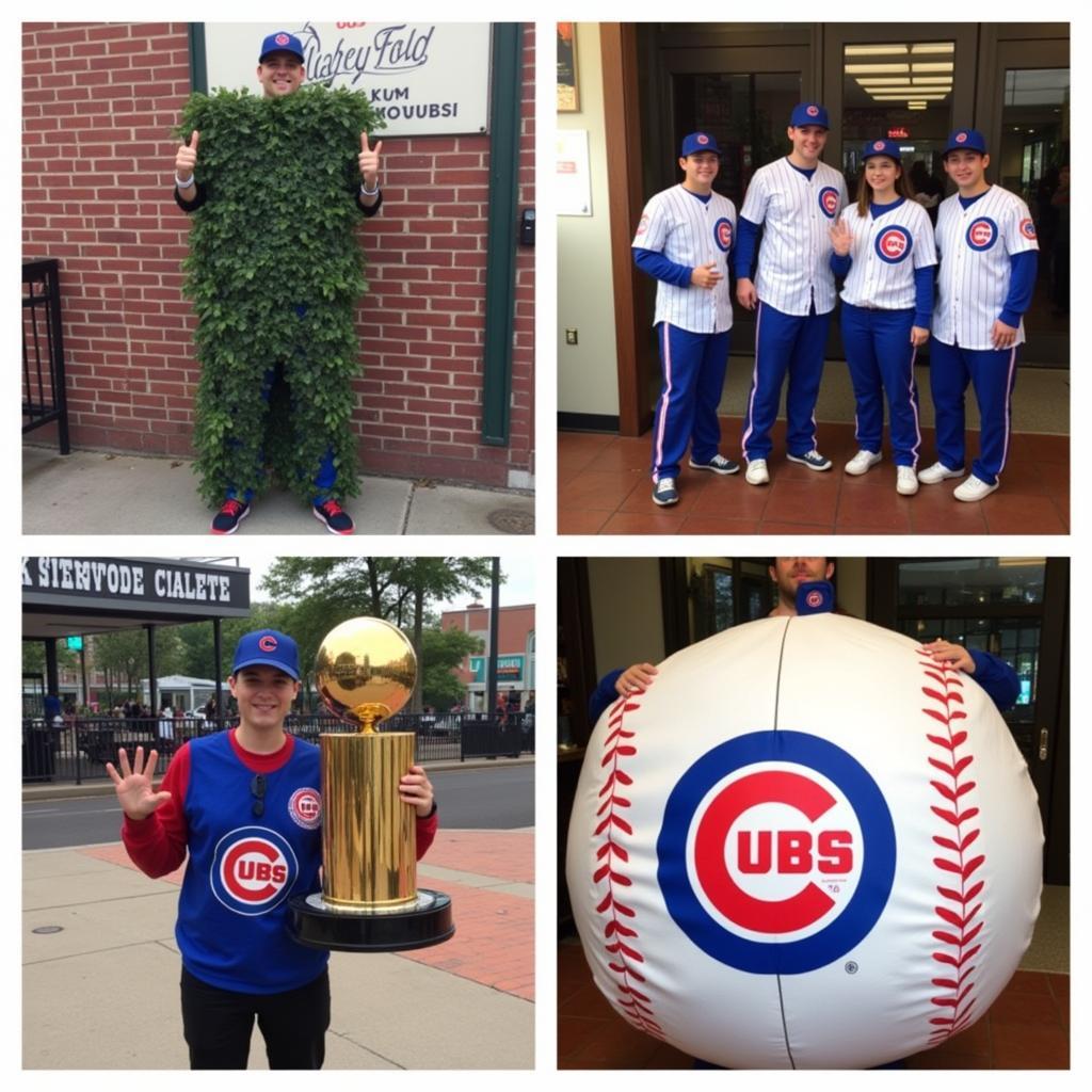 Unique Chicago Cubs Themed Costumes