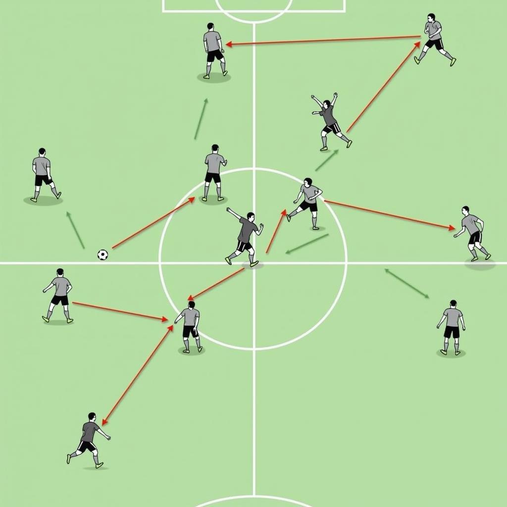 Midfield Control using Used Field One Force