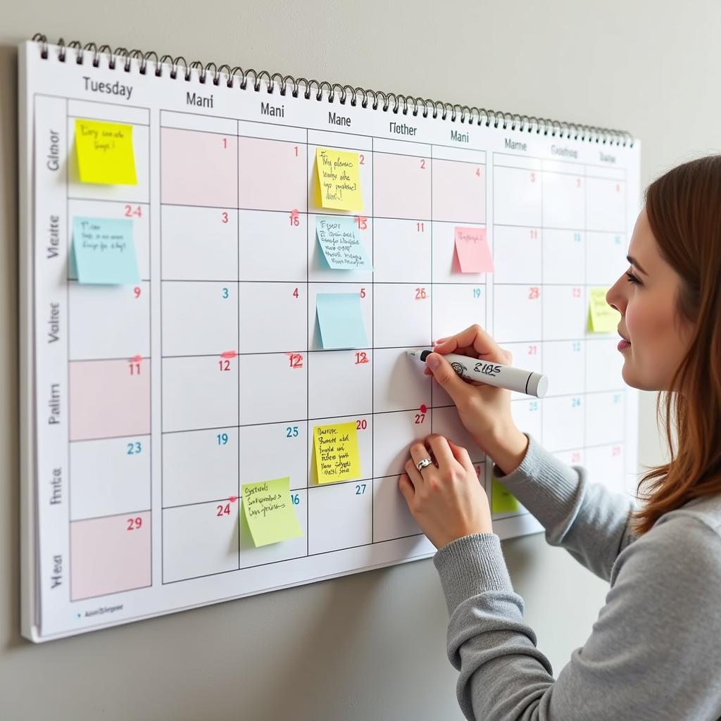 Using Your 2025 Large Wall Calendar Effectively