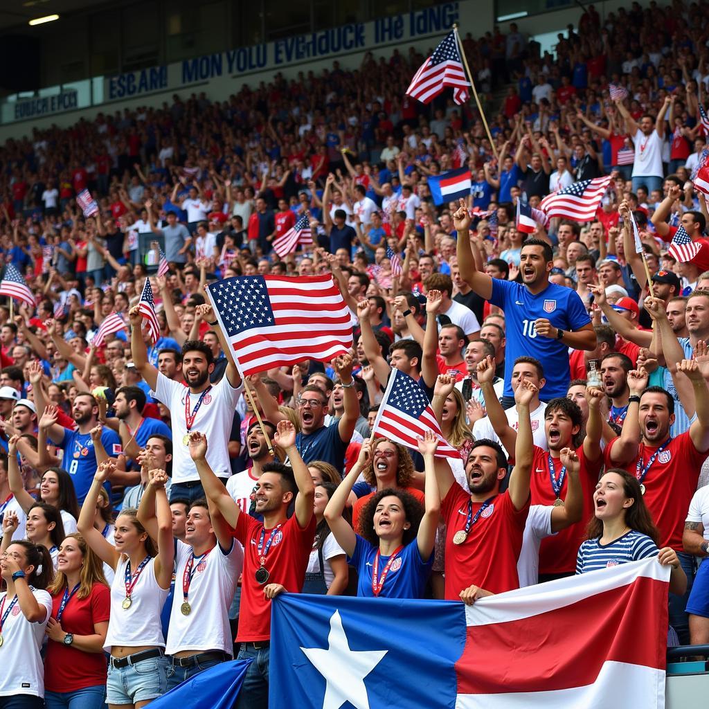 USMNT Fans Support and Passion