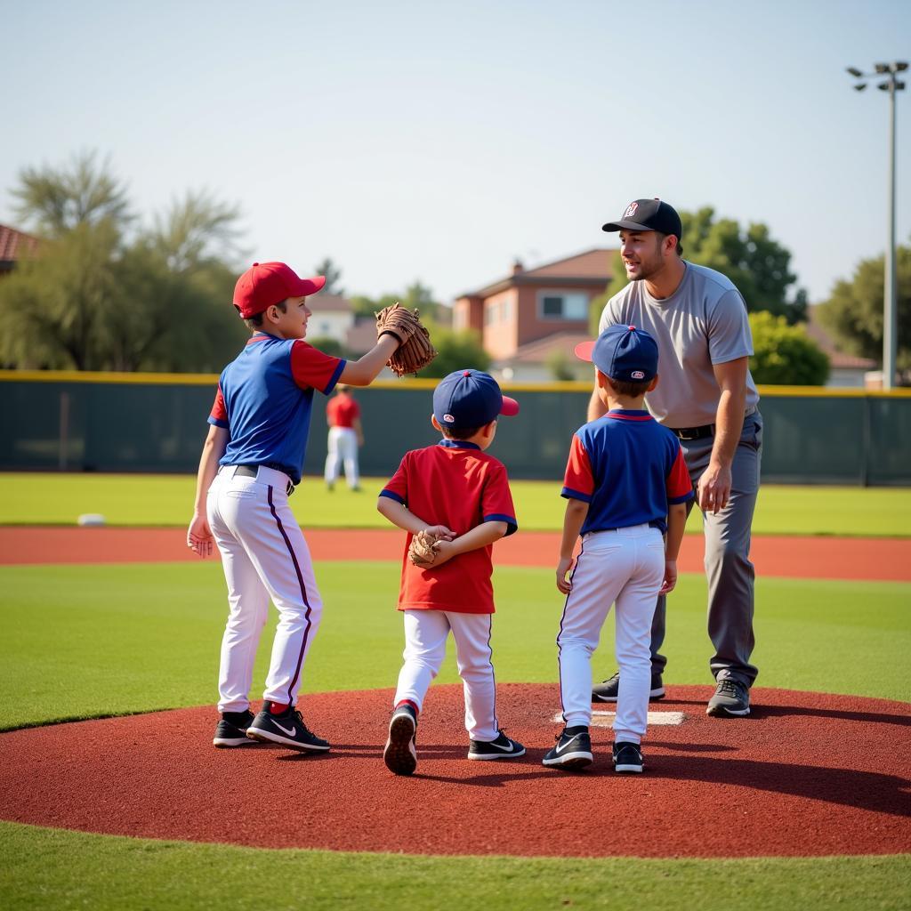 Valencia Youth Baseball Practice