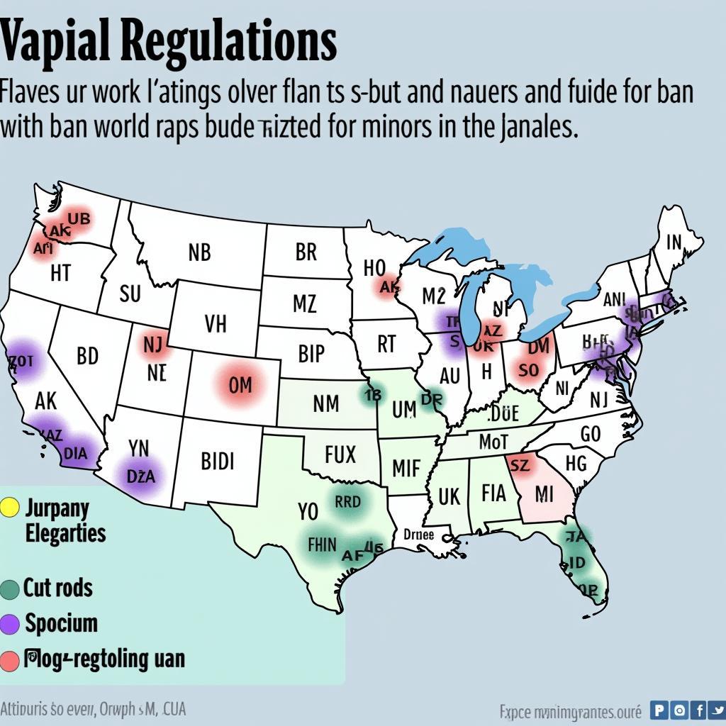 Map of Vape Regulations