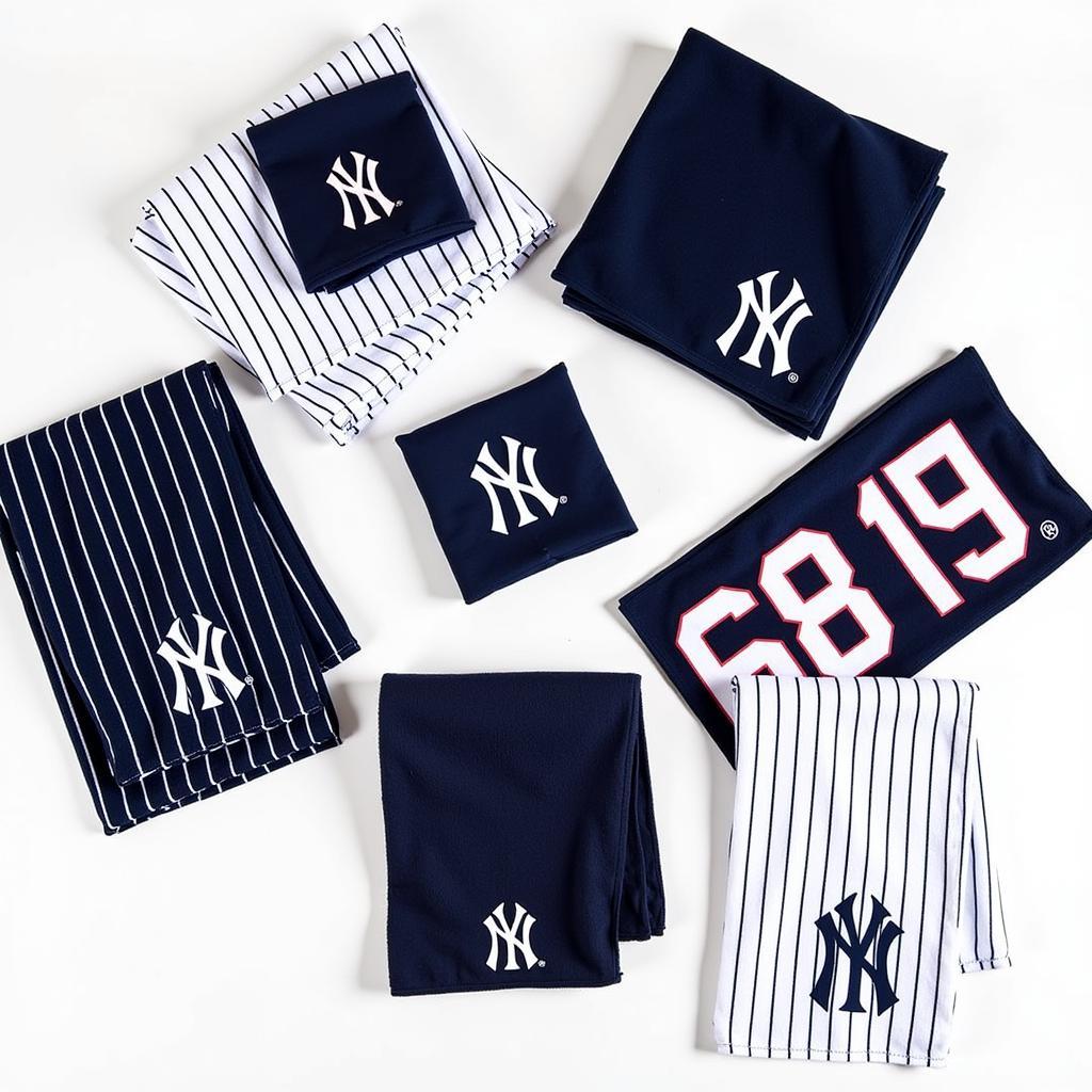 Variety of Yankees Golf Towels