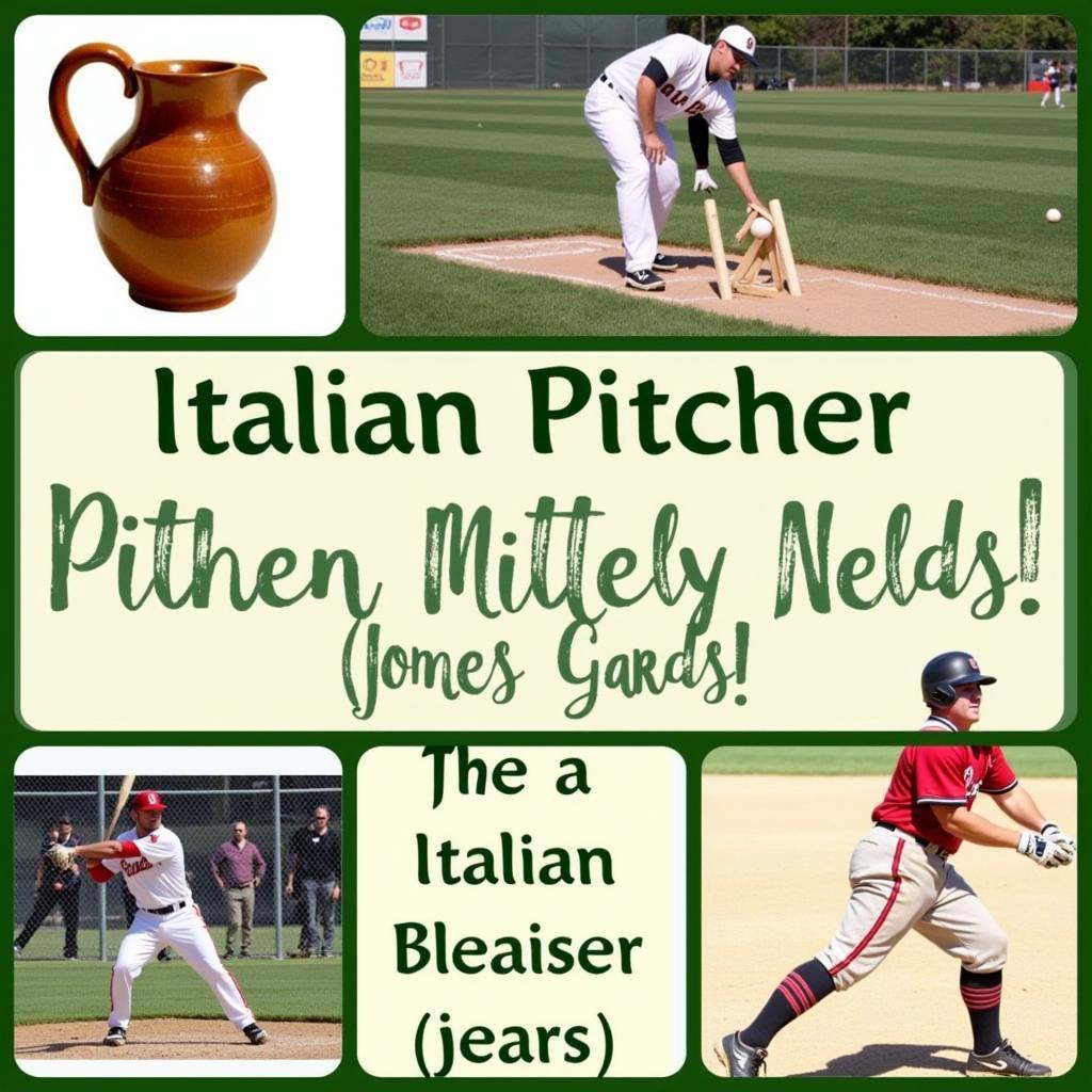 Different interpretations of "Italian Pitcher"