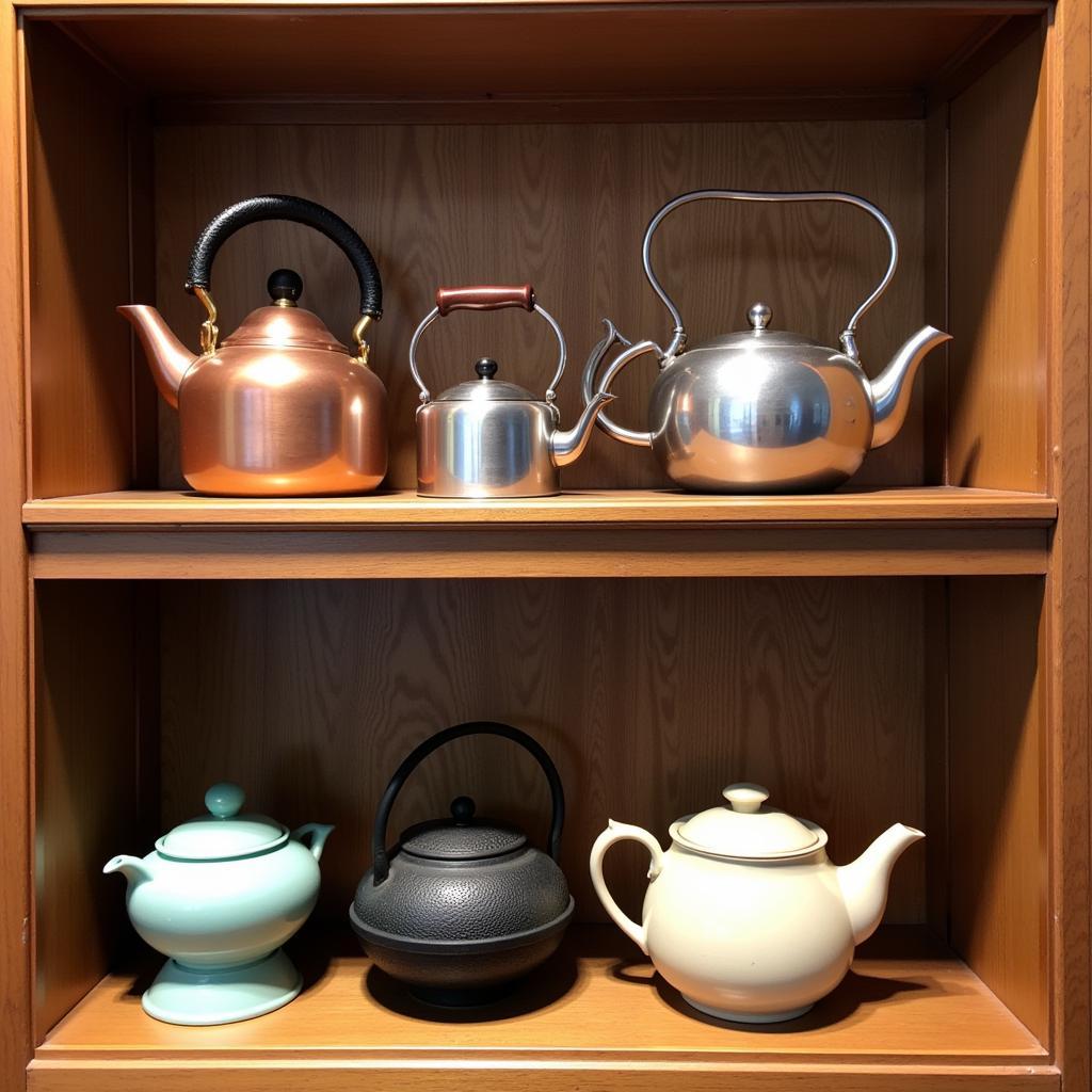 Different Traditional Style Kettles