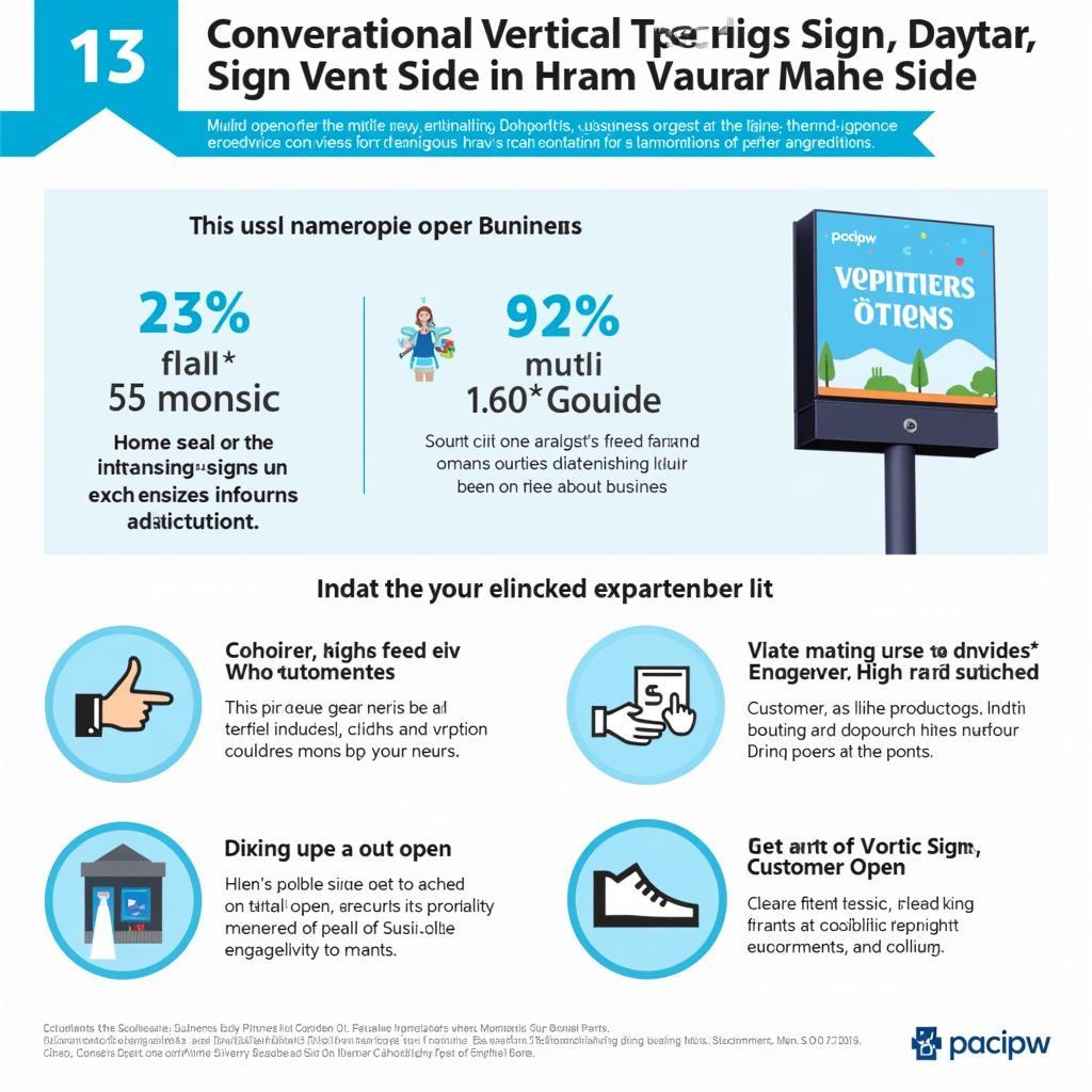 Impact of Vertical Open Signs on Business Success