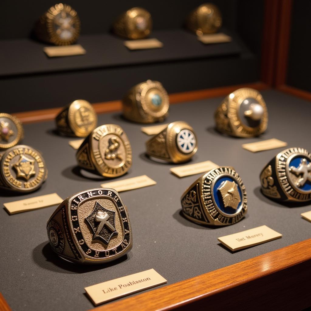 Vintage Baseball Rings Collection