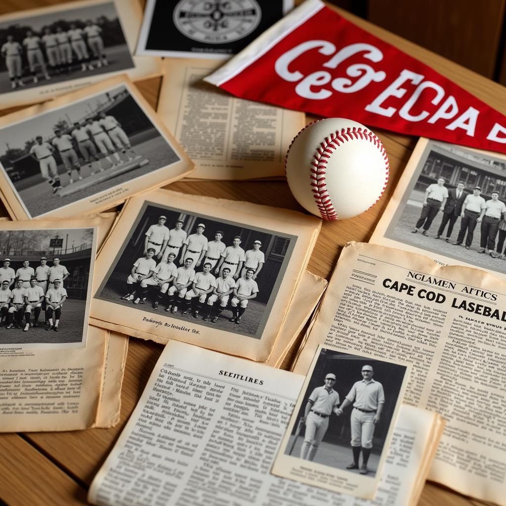 Vintage Cape Cod Baseball Memorabilia