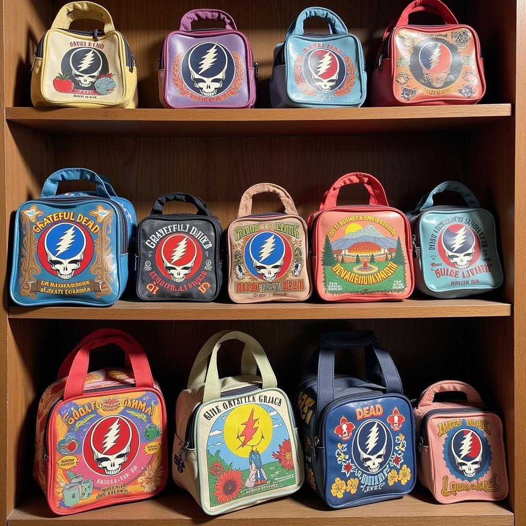 Vintage Grateful Dead Lunch Bag Collection