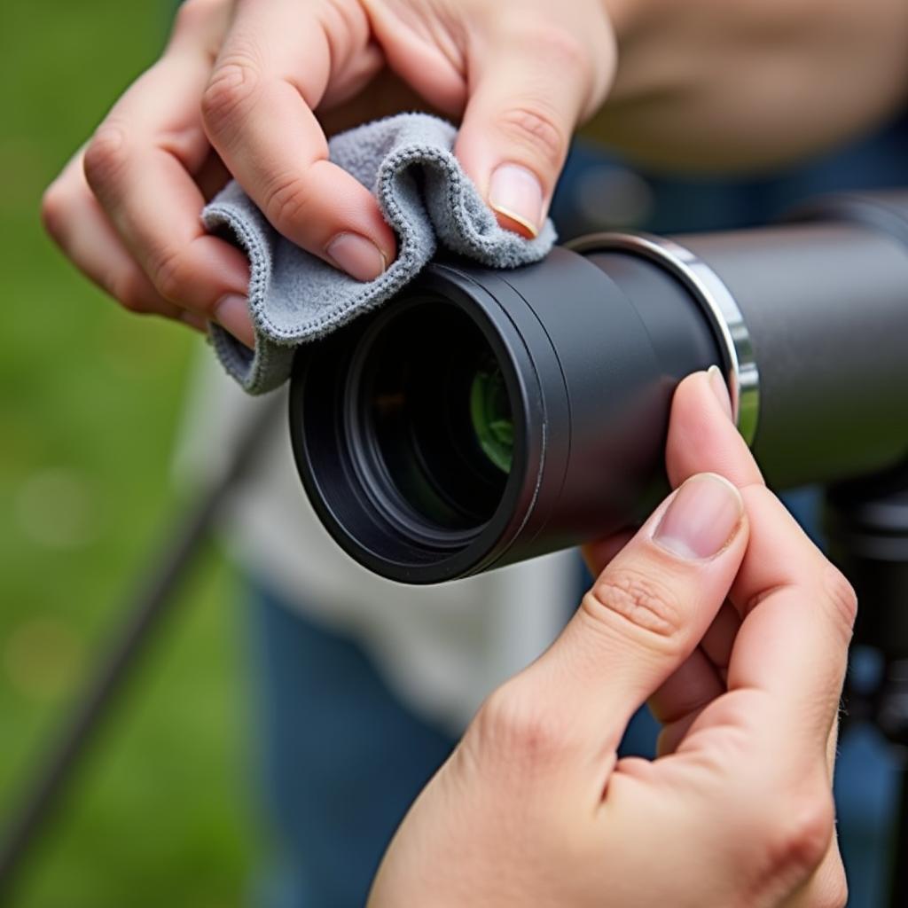 Cleaning and Maintaining a Walking Stick Telescope