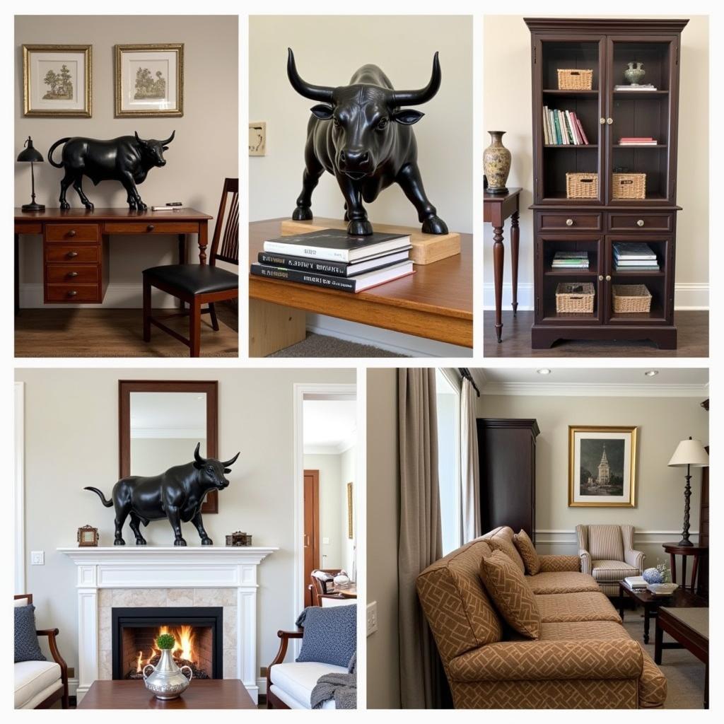 Wall Street Bull Replica Display Options