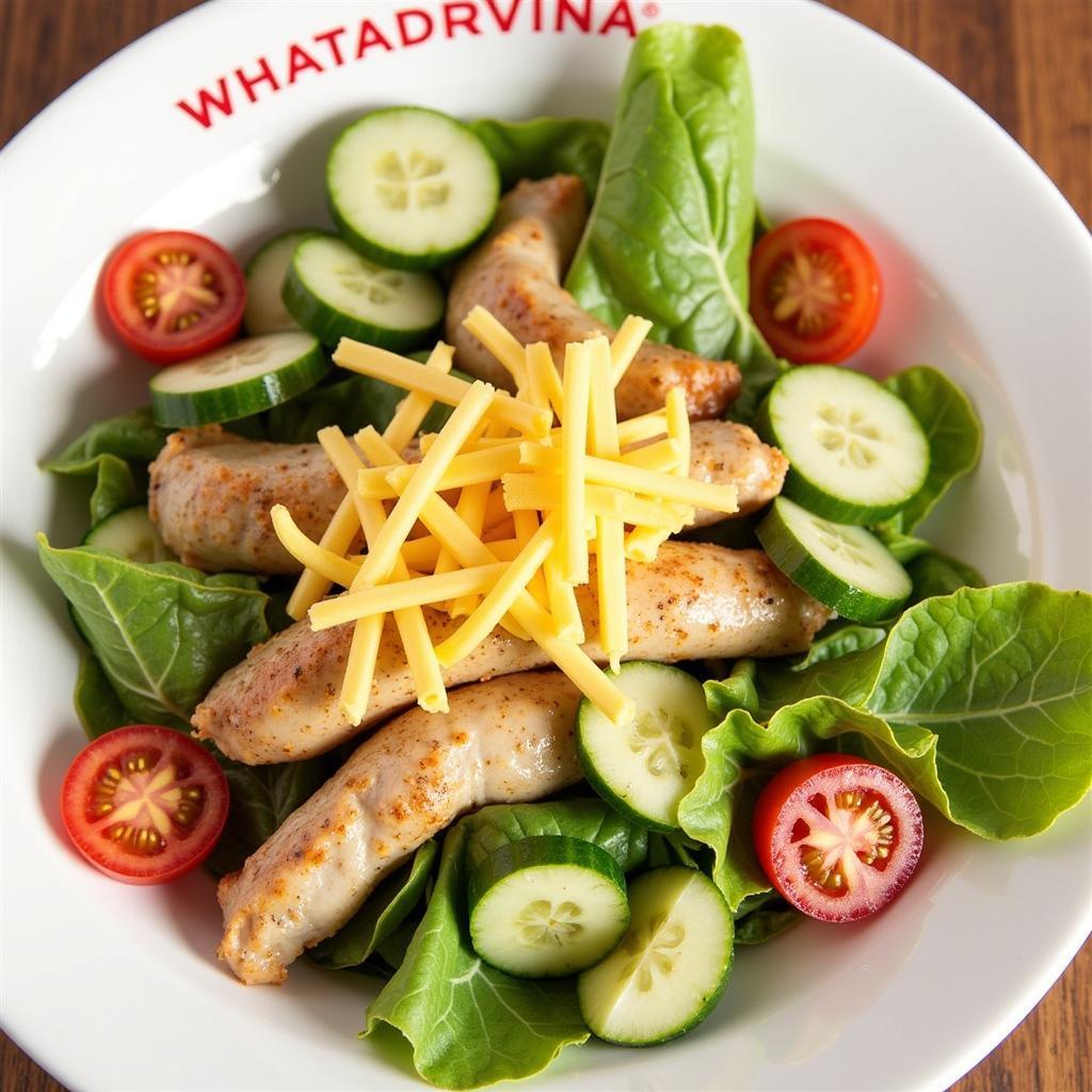 Fresh and Crisp Whataburger Garden Salad