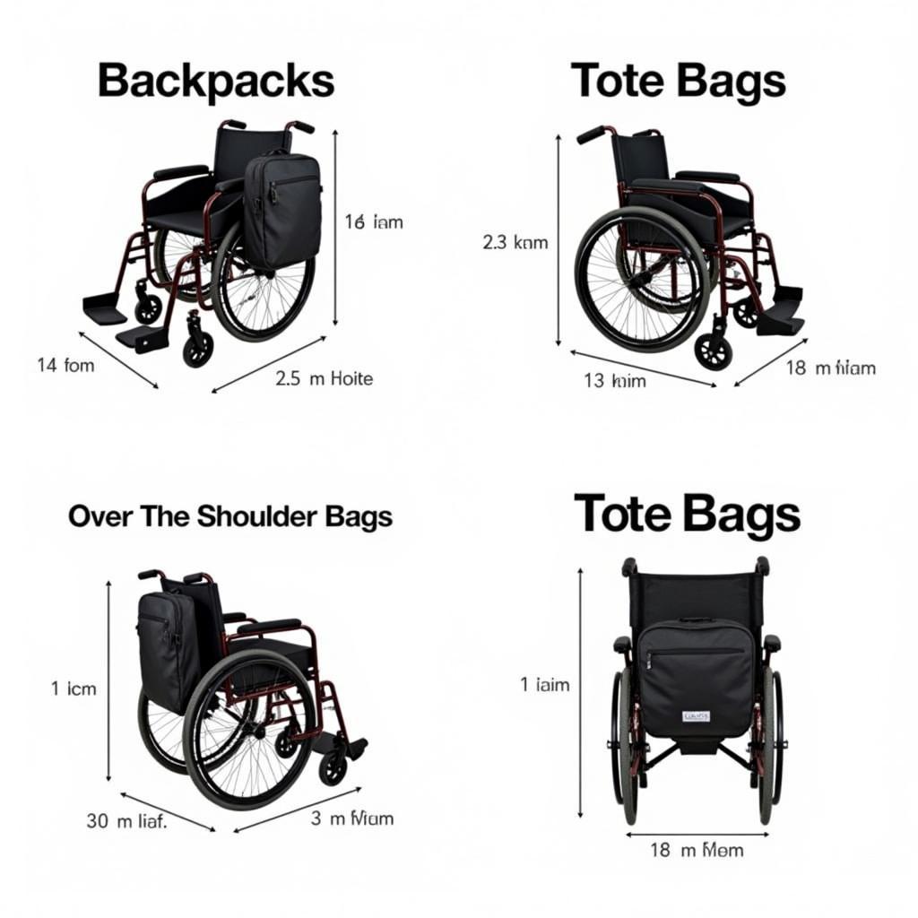 Different Types of Wheelchair Bags