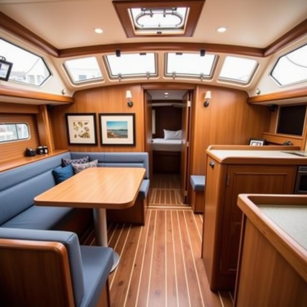 Wilbur 34 Interior Layout and Cabin Space