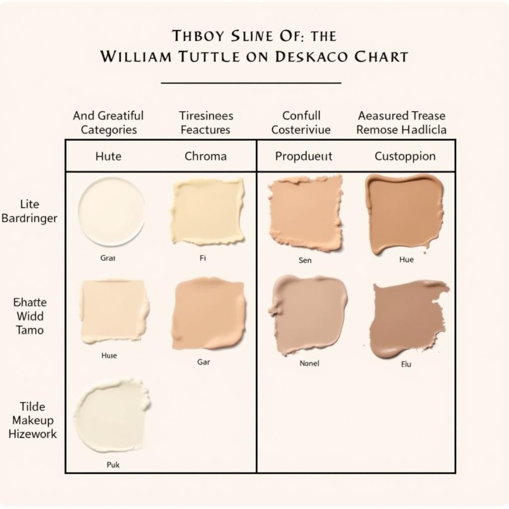 Understanding the William Tuttle Foundation Chart - cầu thủ Dejong