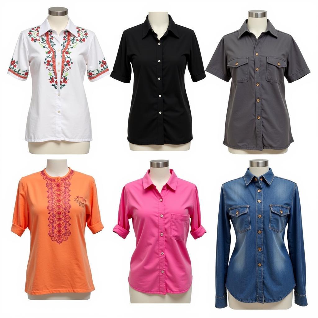 Different Styles of Women's Cuban Shirts