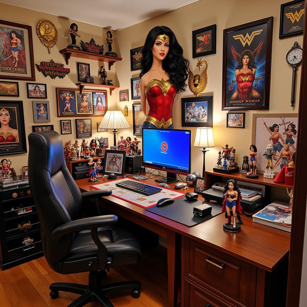 Wonder Woman Themed Room Decor