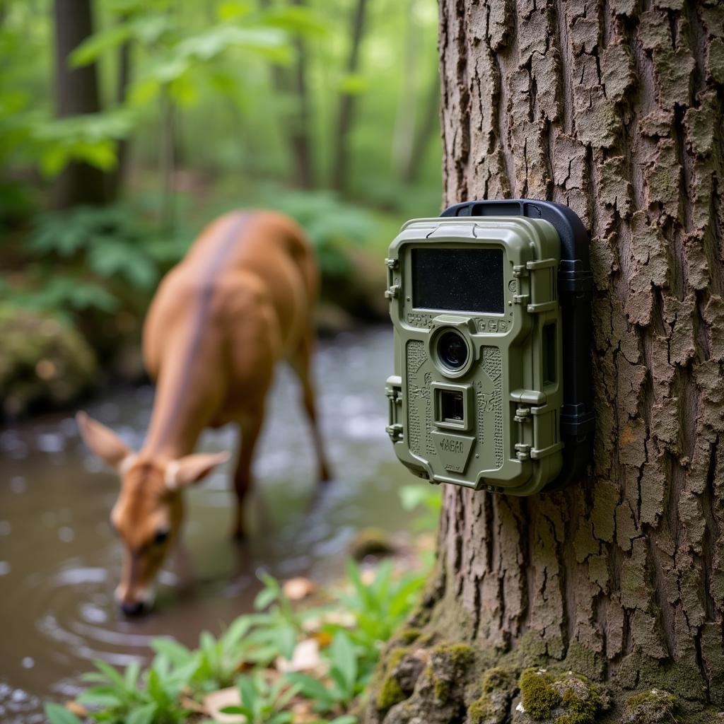 Woods 555 Cam Used for Wildlife Monitoring