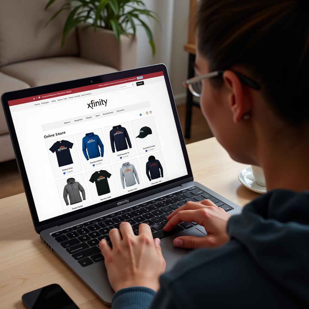 Shopping for Xfinity Apparel Online