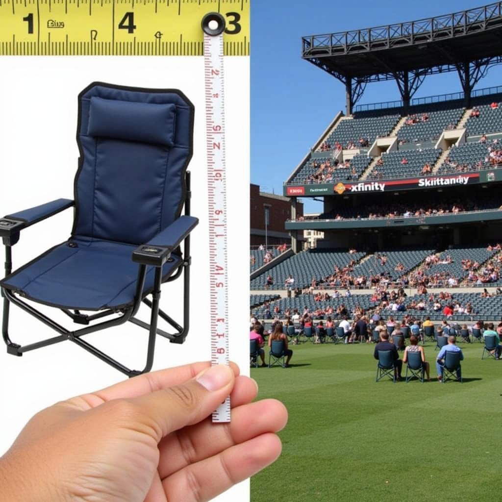 Xfinity Center Lawn Chair Height Limit