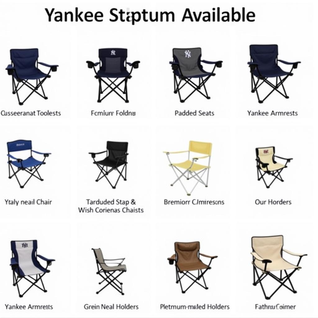 Yankee Stadium Chair Options