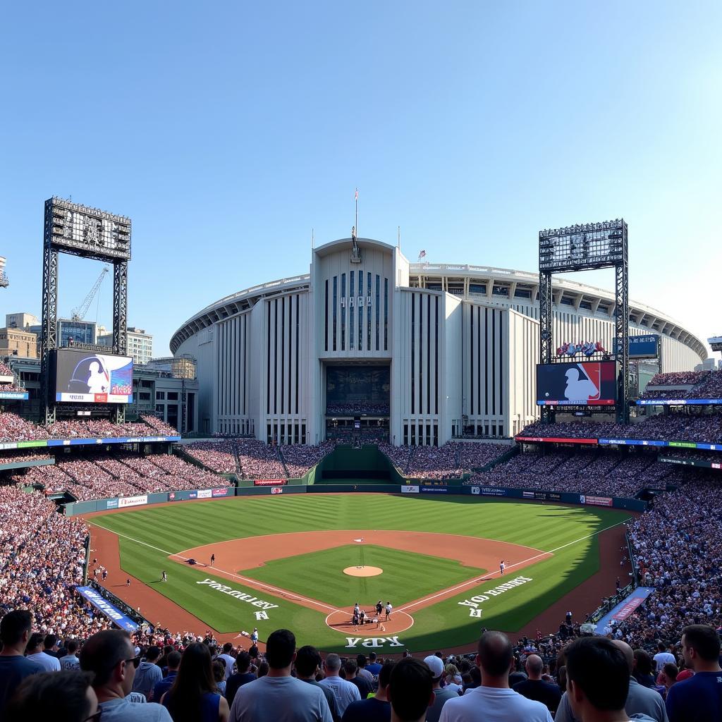 Yankee Stadium Exterior View