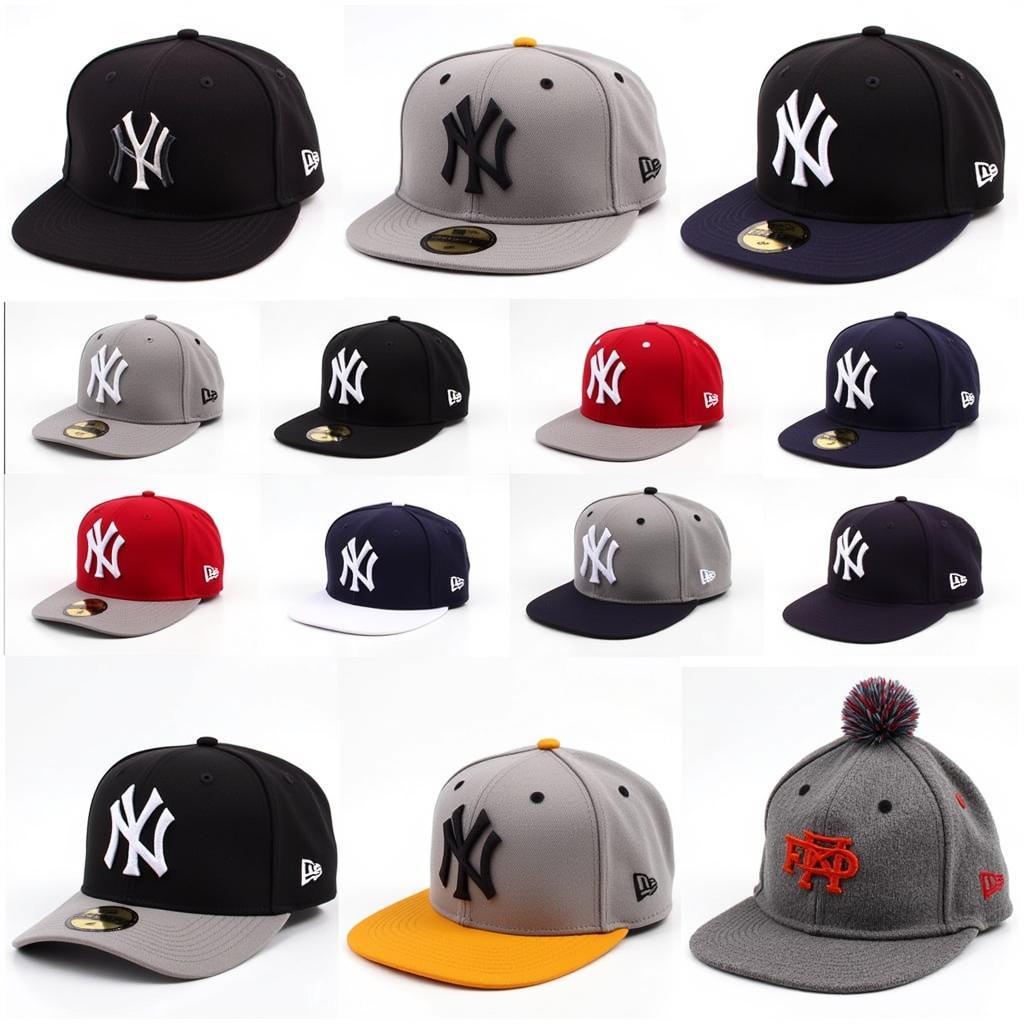 Different Styles of Yankees FDNY Hats