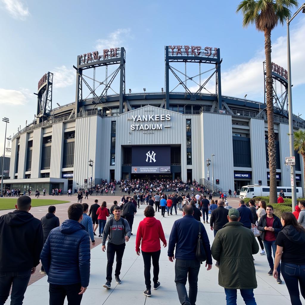 Yankees Stadium Exterior View