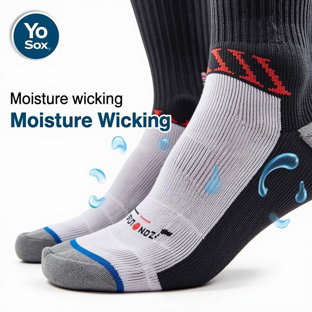 Yo Sox Toronto: Moisture Wicking Technology in Sports Socks