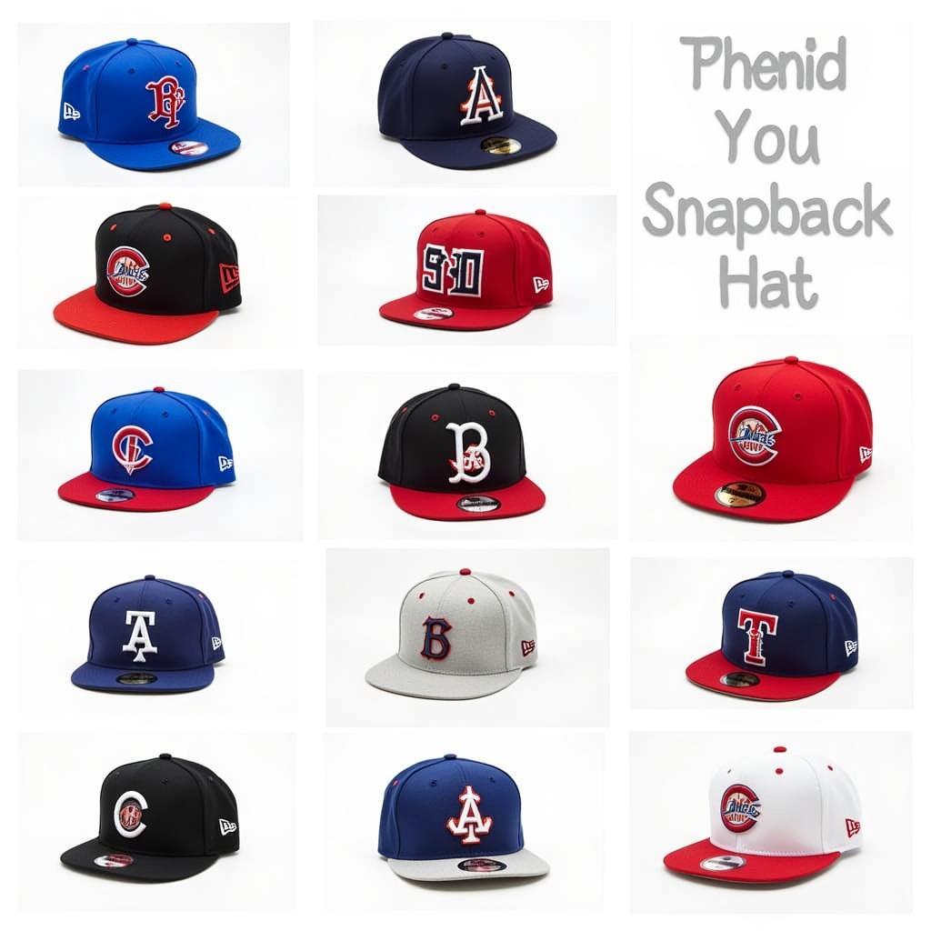 Different Styles of Youth Baseball Hats Snapback