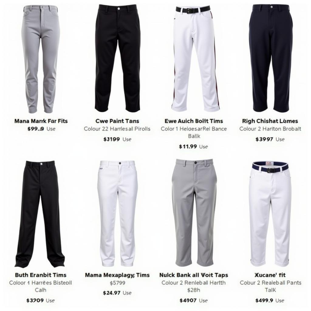 Youth Baseball Pants Available Online