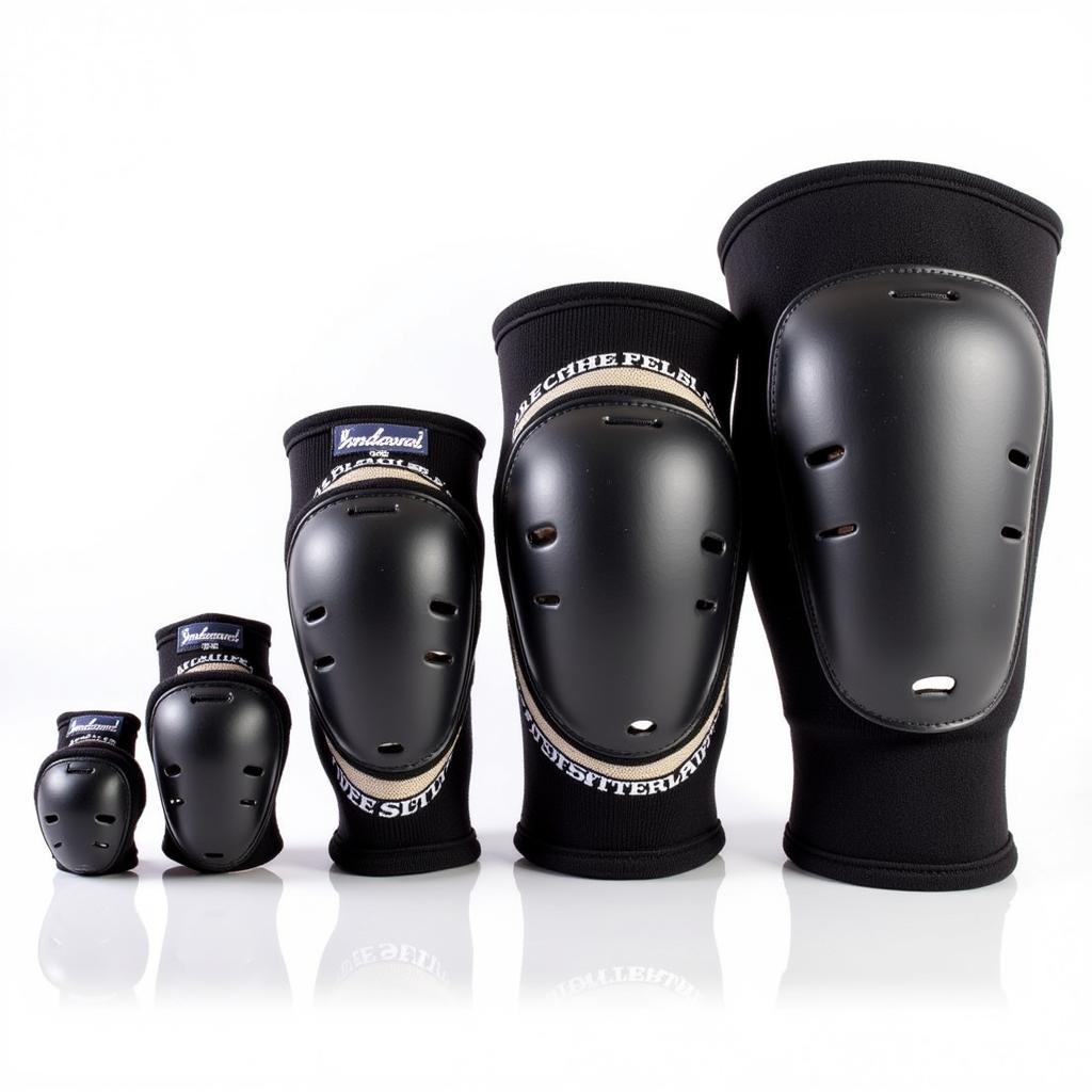 Youth Wrestling Knee Pads in Different Sizes