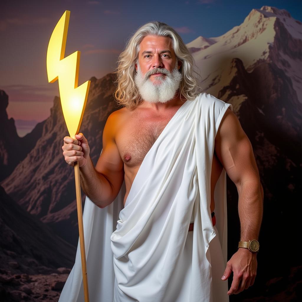 Zeus Costume Inspiration from Greek Mythology