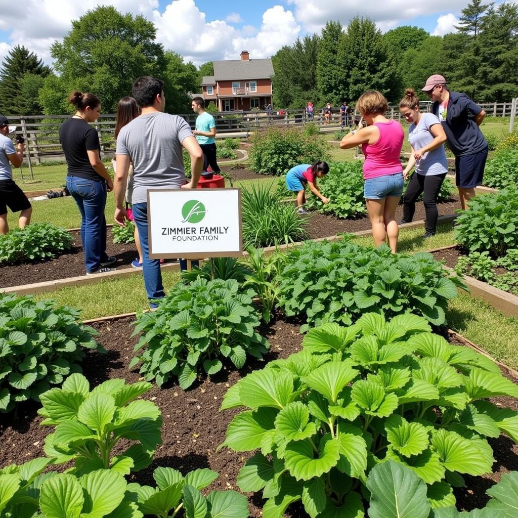 Zimmer Family Foundation Community Garden Project