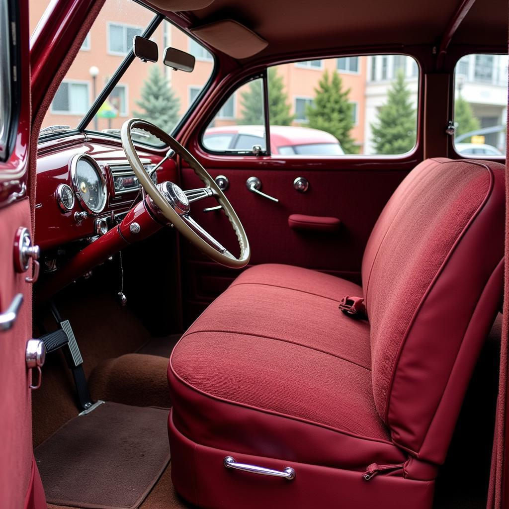 1942 De Soto Interior Cabin