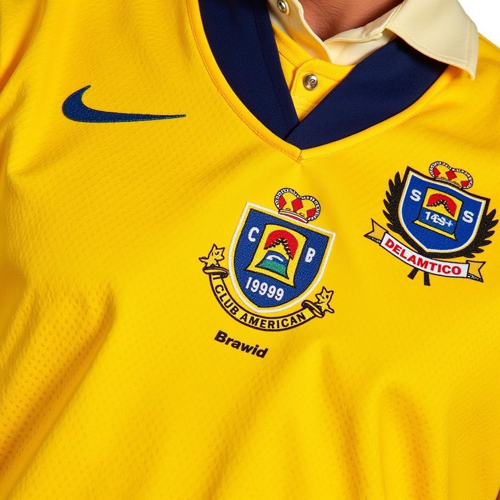 1998 Club America Jersey Design Details