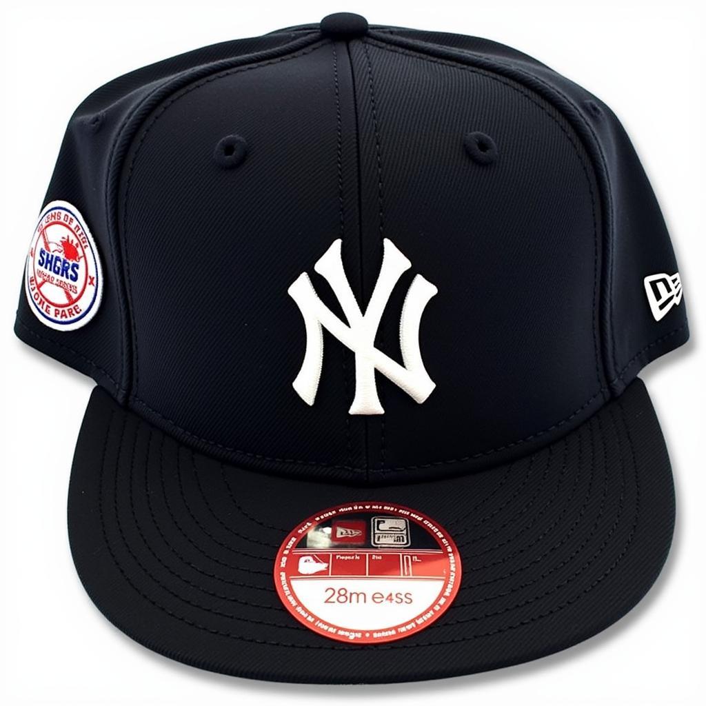 2009 New York Yankees World Series Championship Hat Close Up