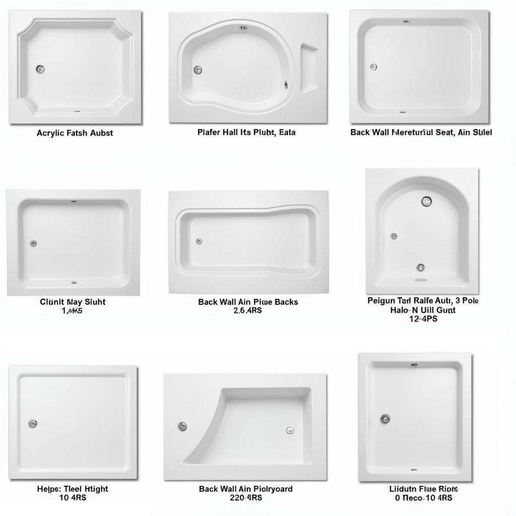 Different Types of 30x60 Shower Bases with Seats