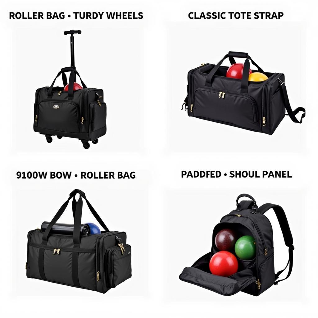 Different Types of 6-Ball Bowling Bags Storm