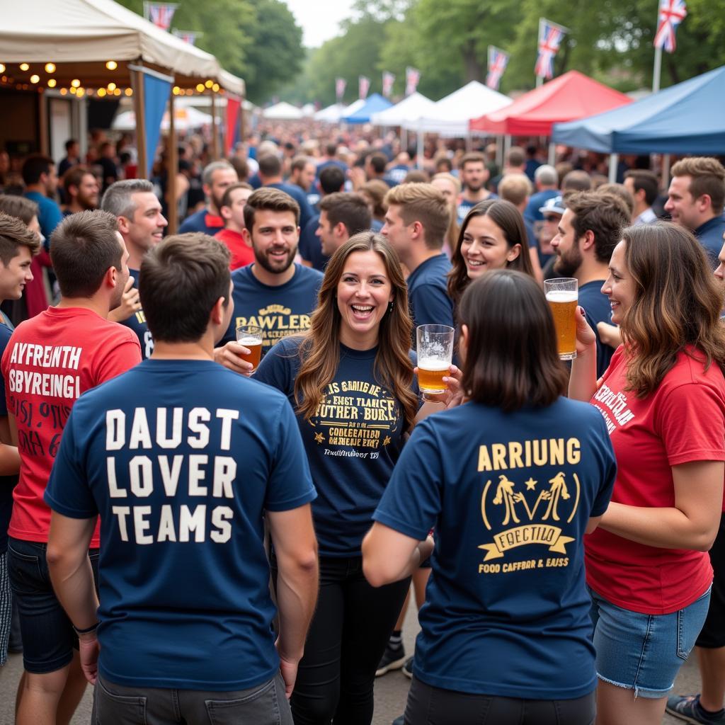 Alcohol Team Names Featured at a Beer Festival