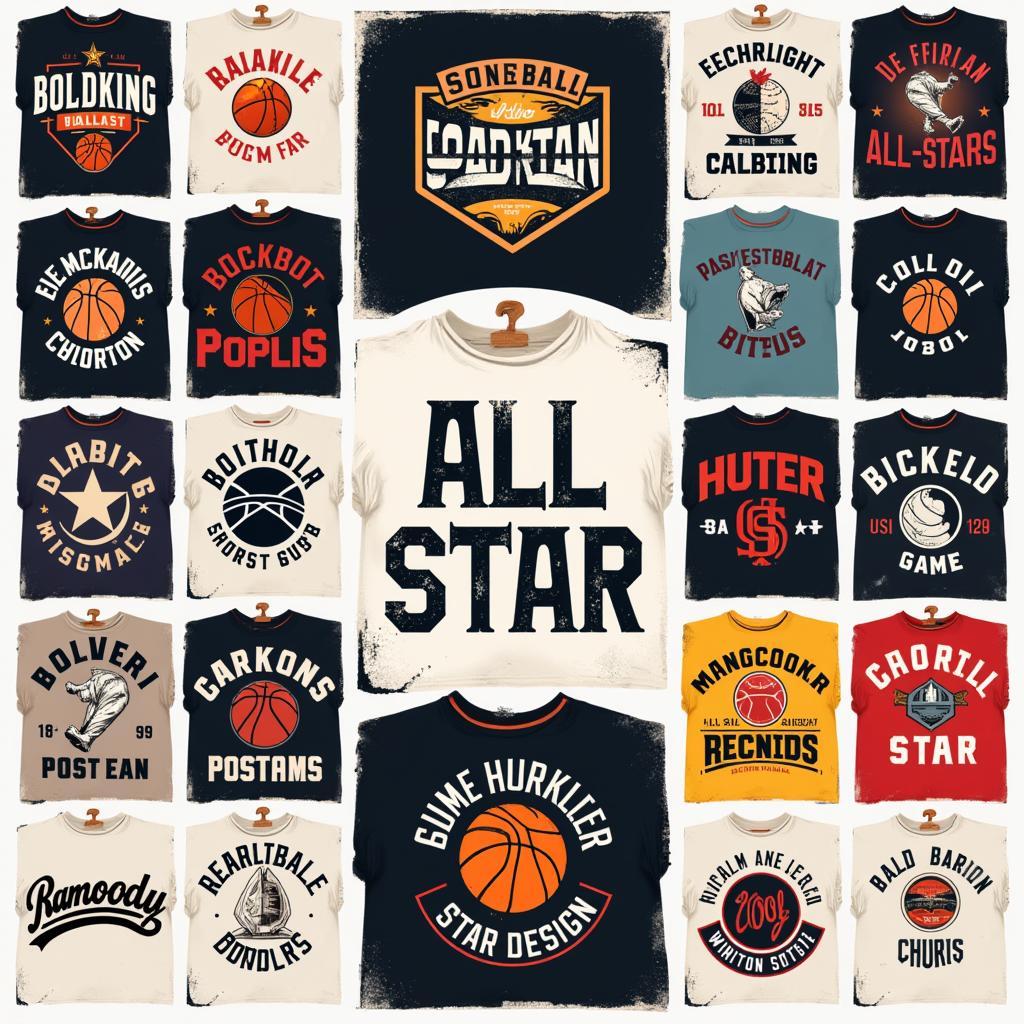 All Star T-Shirt Design Inspiration