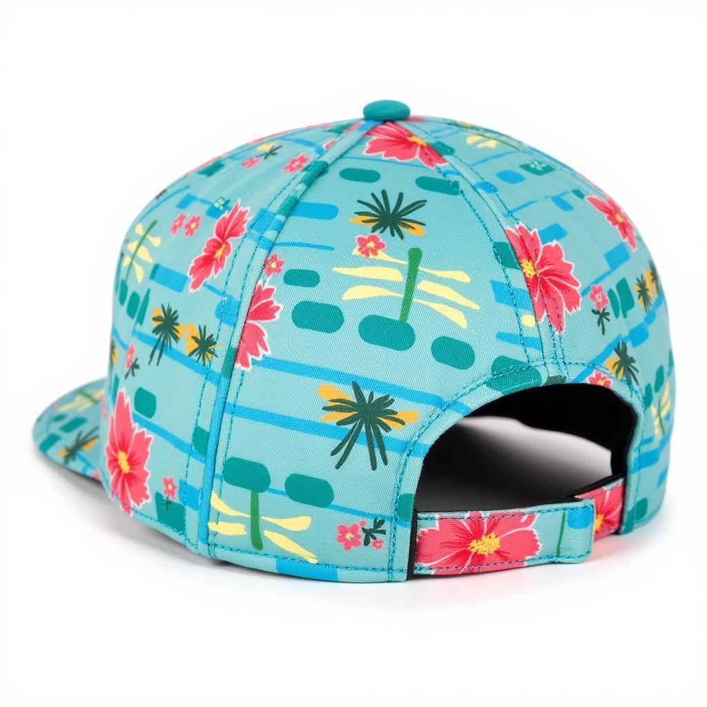 Aloha Baseball Hat with Vibrant Hawaiian Prints