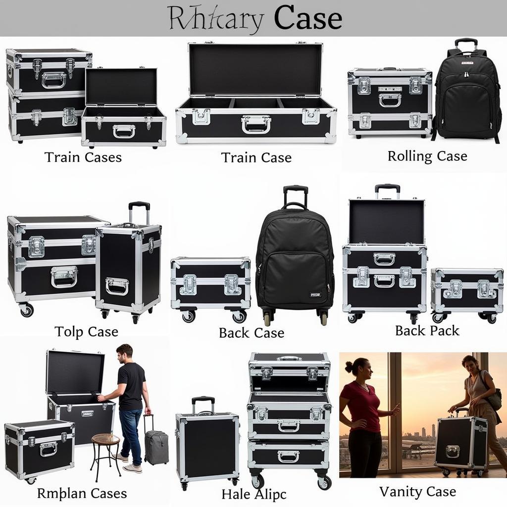 Different Styles of Aluminum Makeup Cases