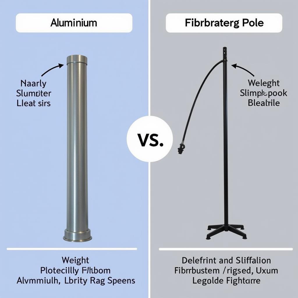 Comparing Aluminum and Fiberglass Flagpoles