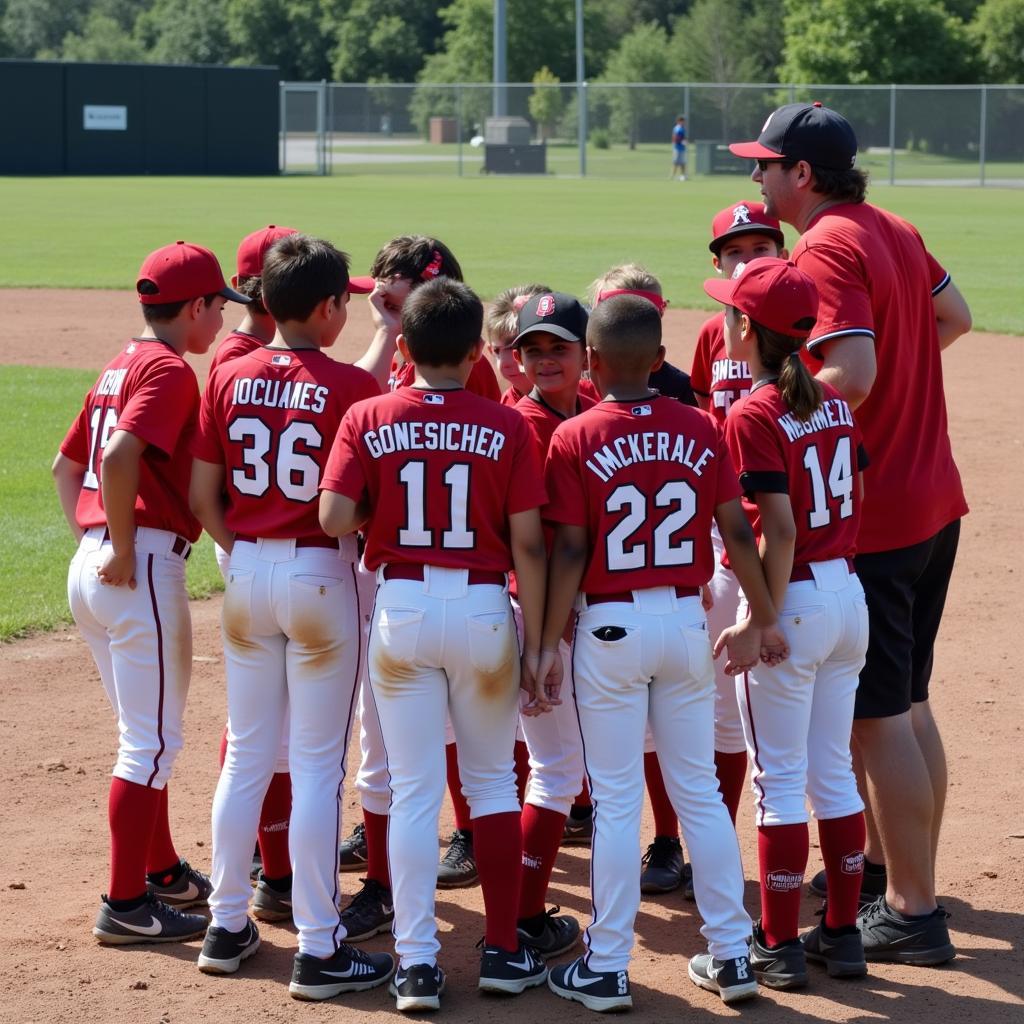 Anchorage West Little League Teamwork